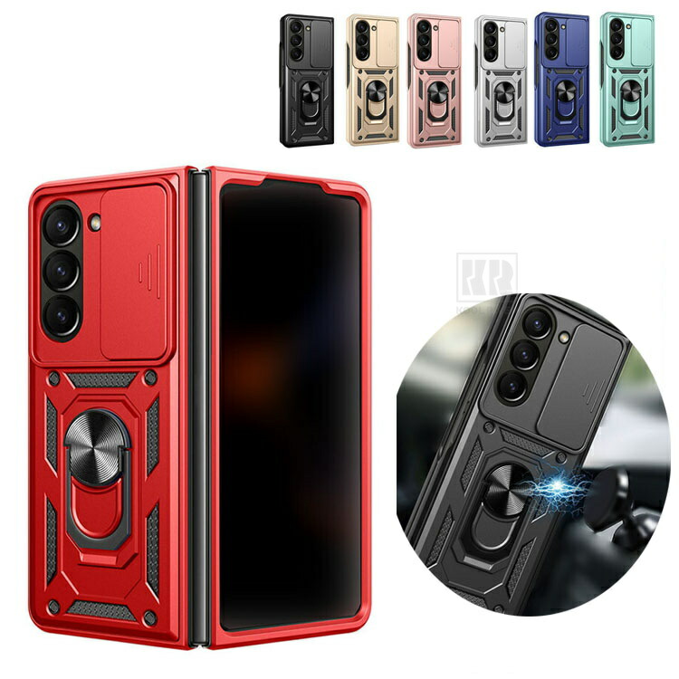 Insta Galaxy Z Fold8�Ή� �P�[�X �J�o�[ �܂肽���݌^ �}�O�l�b�g���ԍڃz���_�Ή� �X���C�h���J���������Y�J�o�[�t�� �����Y�ی� �X�^���h�@�\