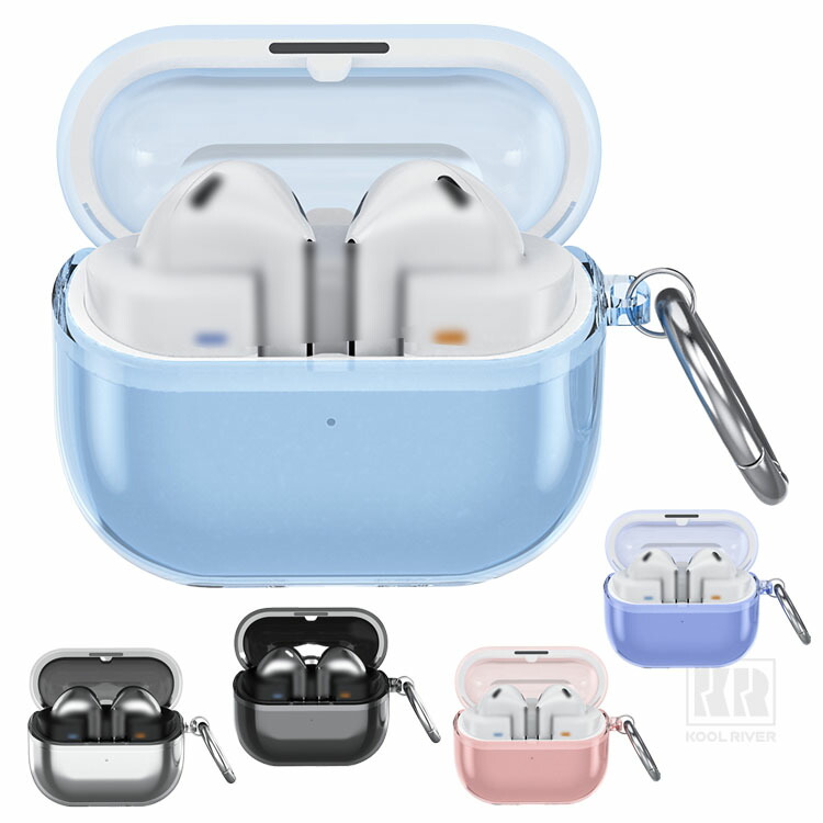 Galaxy Buds3 FE �N���A �P�[�X TPU �V���v�� �ی�J�o�[ �J���r�i�t�� ���C�����X�C���z��  �������� ������� �J�o�[ ���h�~ �P�[�X samsung