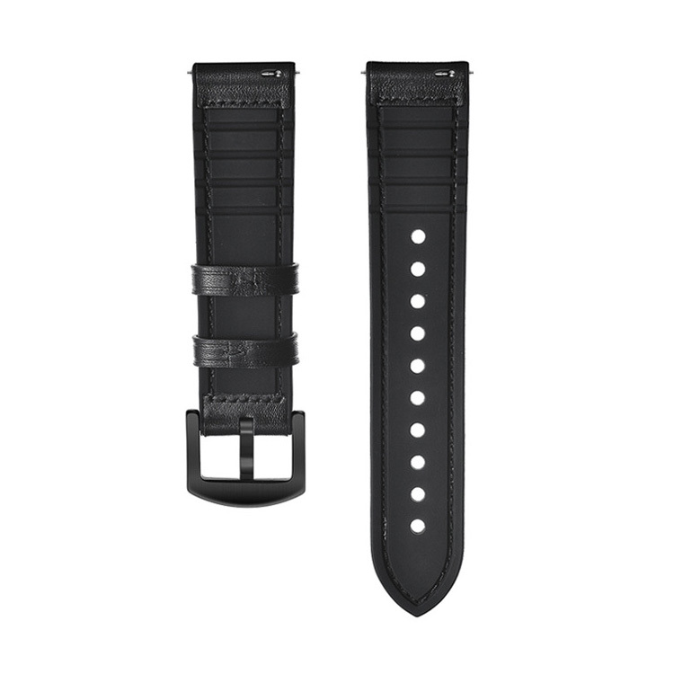 Fossil Gen 6 バンド 44mm 6世代 ベルト 交換 PUレザー バンド幅