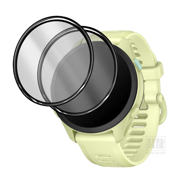 Forerunner 70/170 �t���ی�t�B���� 170Music 2������ �S�ʕی� PMMA�f�� ���h�~ �v���e�N�^�[ �t�B���� �ی�V�[�g �t���ی�v���e�N�^�[ Garmin