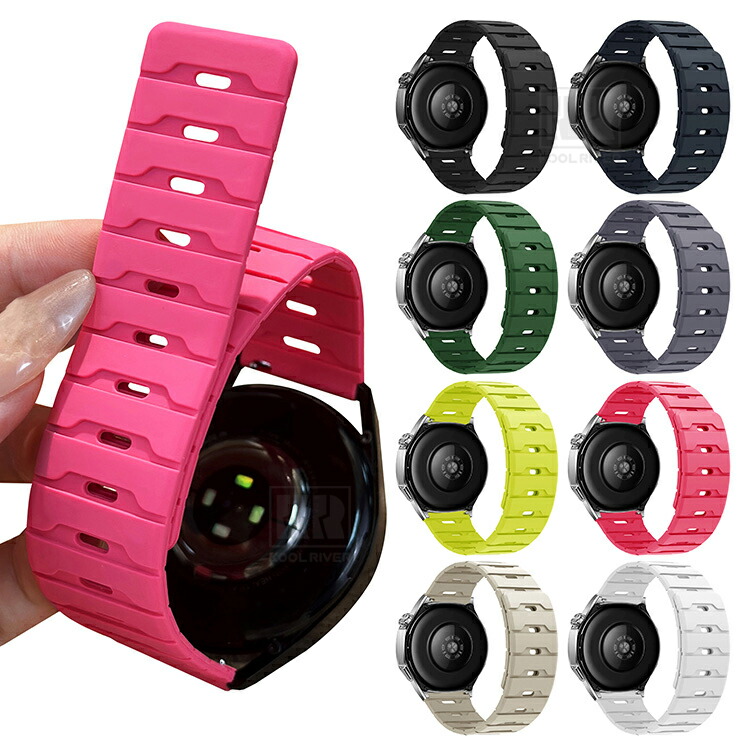 Forerunner 70/170 �o���h 170Music �x���g �V���R�� �}�O�l�b�g�t�� ���C�t�� �o���h�� 20mm �������X�g�o���h/�����o���h/�����x���g �G���K���g