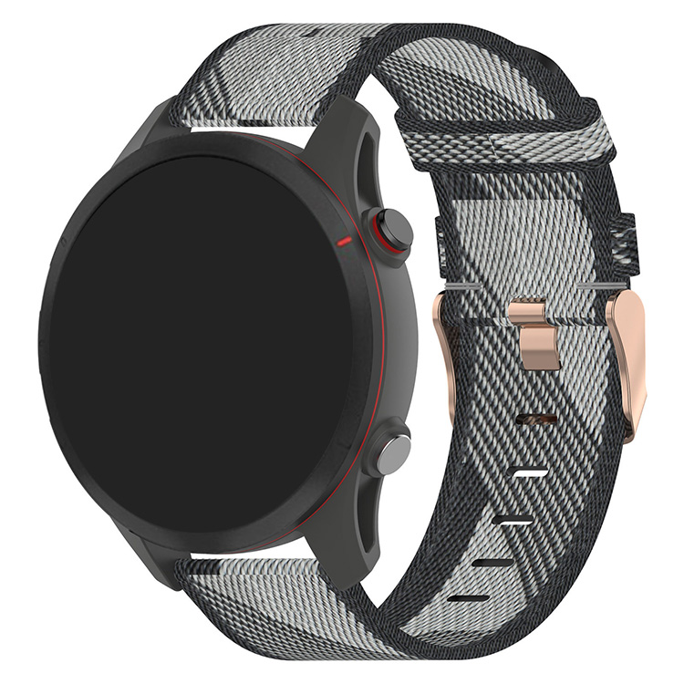 Garmin Forerunner 265 265S バンド ベルト ナイロン キャンバス