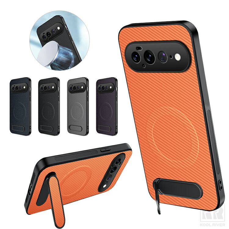 Pixel11 �P�[�X �ϏՌ� Pro / ProXL �J�o�[ �J�[�{���� ���ʊ���~�� �}�O�l�b�g���ԍڃz���_�[�Ή� Qi�[�d ���C�����X�[�d�Ή� �X�^���h�@�\  �V���v��