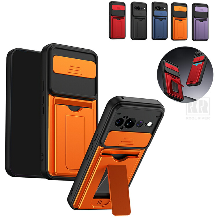 Pixel11 �P�[�X �ϏՌ� Pixel 11Pro / Pixel11ProXL �J�o�[ �X���C�h���J���������Y�J�o�[�t�� �����Y�ی� �X�^���h�@�\ �J�[�h���[ ������ Google