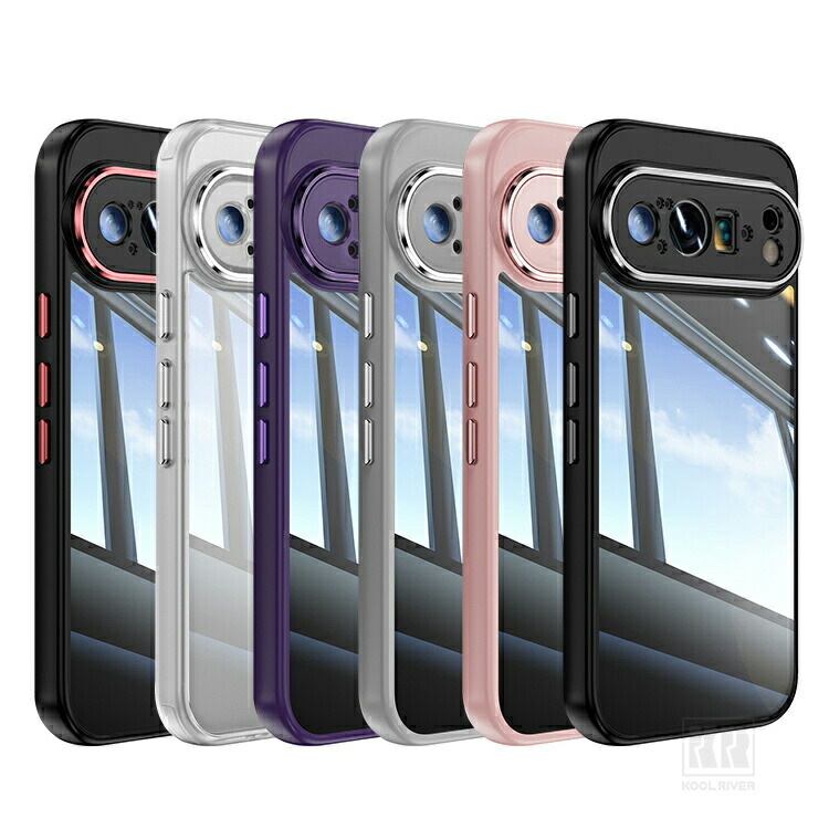 Insta Pixel 11�Ή� / Pro / Pro XL �N���A�P�[�X �w�ʓ��� TPU+�v���X�`�b�N ���� ������� �V���v��