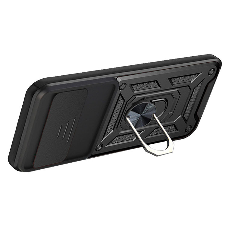 Google Pixel 6/Pixel 6 Pro 耐衝撃 ケース / 耐衝撃カバー スライド式