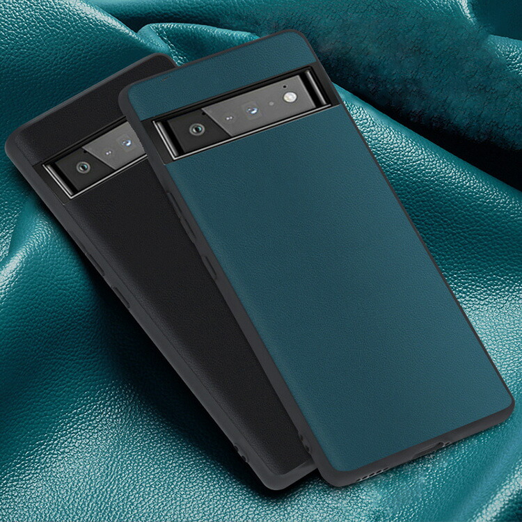 Google Pixel 6/Pixel 6 Pro ケース/カバー レザー調 カーボン調