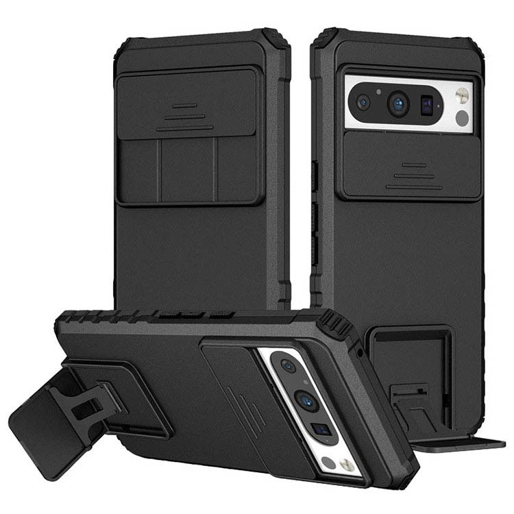 Pixel 8 耐衝撃 ケース Pixel8 Pro カバー スライド式カメラ