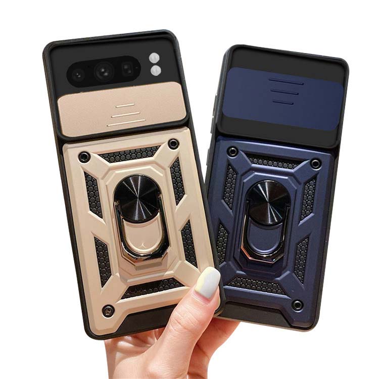 Pixel8 耐衝撃 ケース Pro カバー スライド式カメラレンズカバー付き