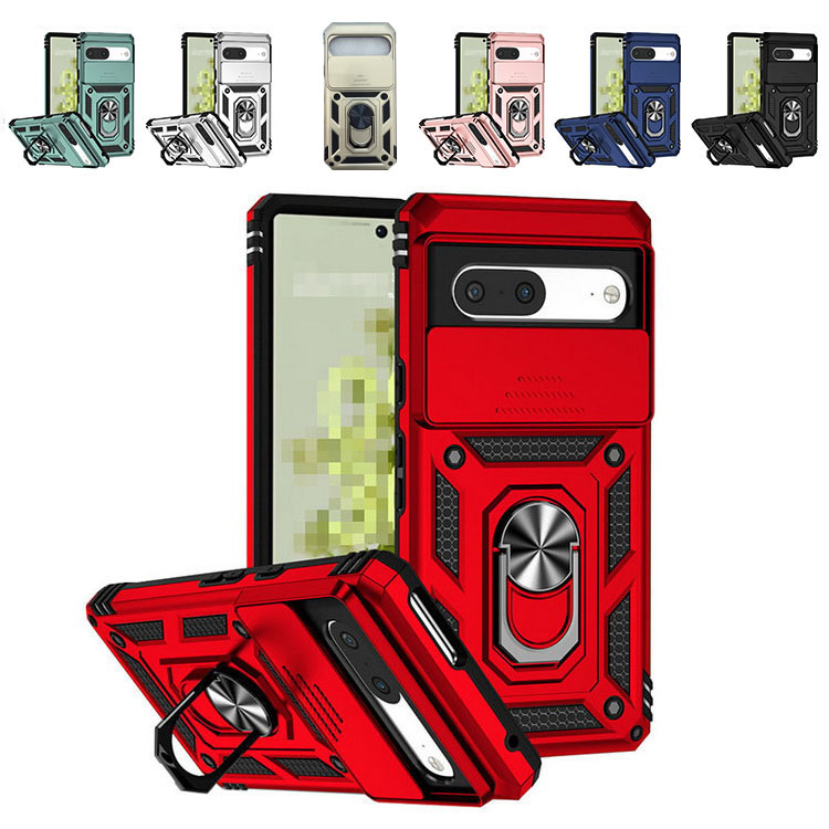 Pixel9 耐衝撃 ケース Pro カバー スライド式カメラレンズカバー付き