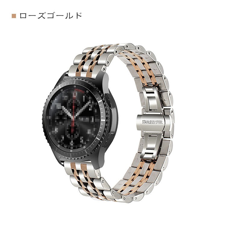 Huawei Watch GT2 Pro 交換バンド 時計バンド ステンレス ベルトファーウェイウォッチ GT2 プロ 22mm メタル 交換リストバンド便利 時計バンド｜keitaiichiba｜09