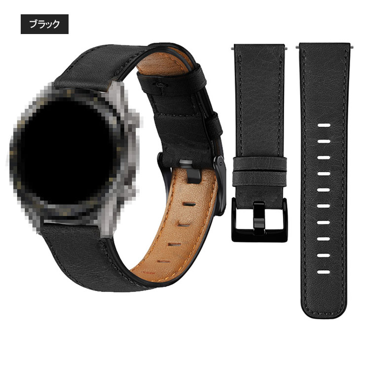 【美品】HUAWEI GT3 pro ※純正レザーバンド付き HUAWEI WATCH GT3 Pro バンド 43mm/46mm ベルト PUレザー バンド