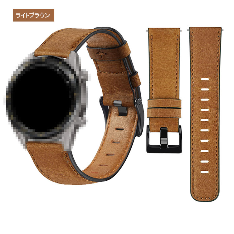 【美品】HUAWEI GT3 pro ※純正レザーバンド付き HUAWEI WATCH GT3 Pro バンド 43mm/46mm ベルト PUレザー バンド