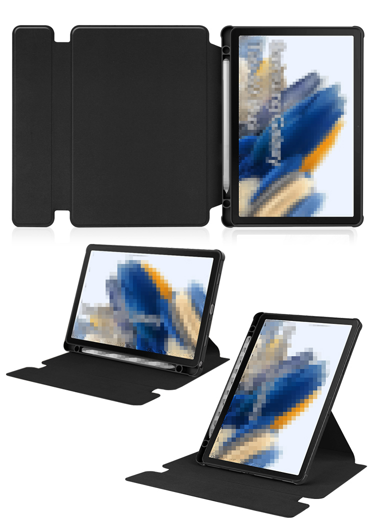 Galaxy Tab A9+ ケース 11インチ 手帳型 カバー PUレザー スタンド機能