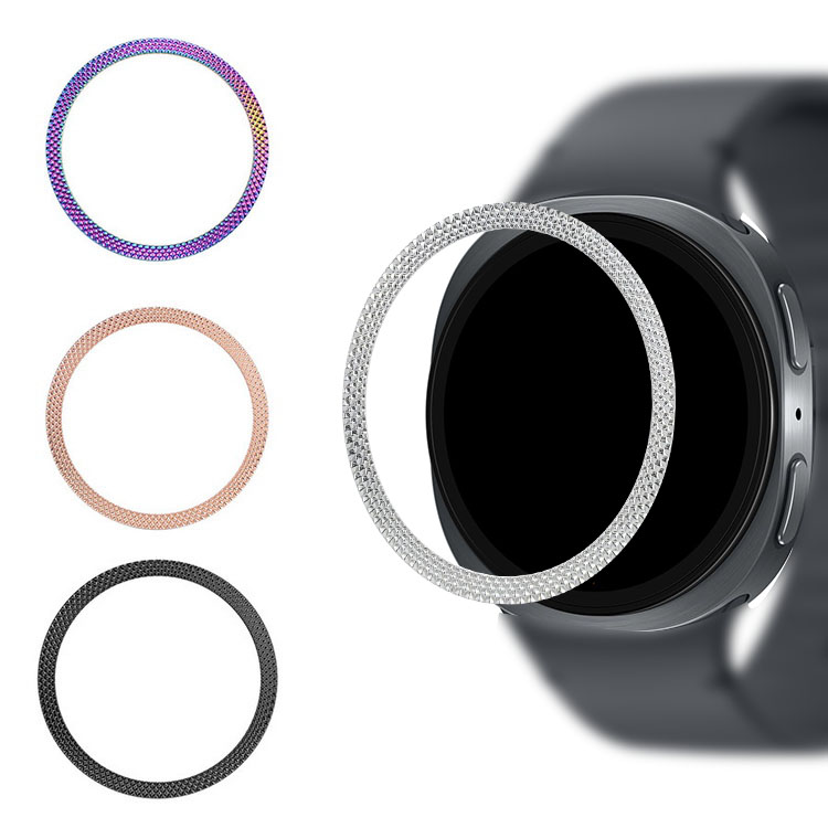 Galaxy Watch 8 �x�[�������O �ی�J�o�[ �x�[�������O�t���[�� �X�e�����X ��t�ȒP �S���� Samsung �T���X�� �M�����N�V�[�E�H�b�`8 Watch8 40/44mm