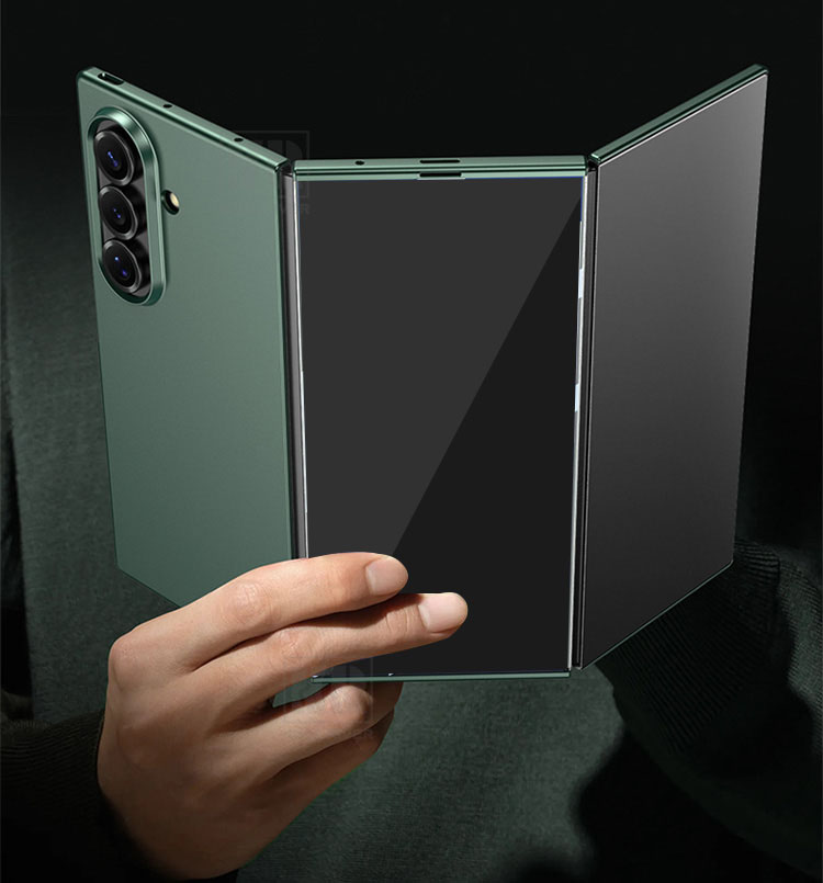 Galaxy Z TriFold ケース カバー 折りたたみ型 三つ折り プラスチック