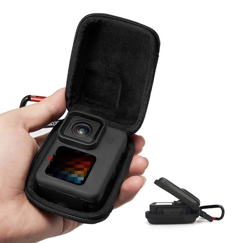 GoPro Hero 12 Black ケース HERO11/10/9 カラビナ付き かばん 