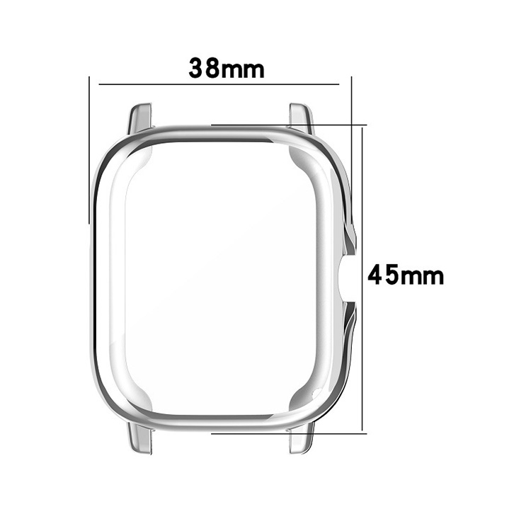 Amazfit GTS 2/2e メッキ ケース/カバー 保護ケース カバー ソフト TPU メッキ プロテクターカバー 耐衝撃 ソフトカバー｜keitaiichiba｜05