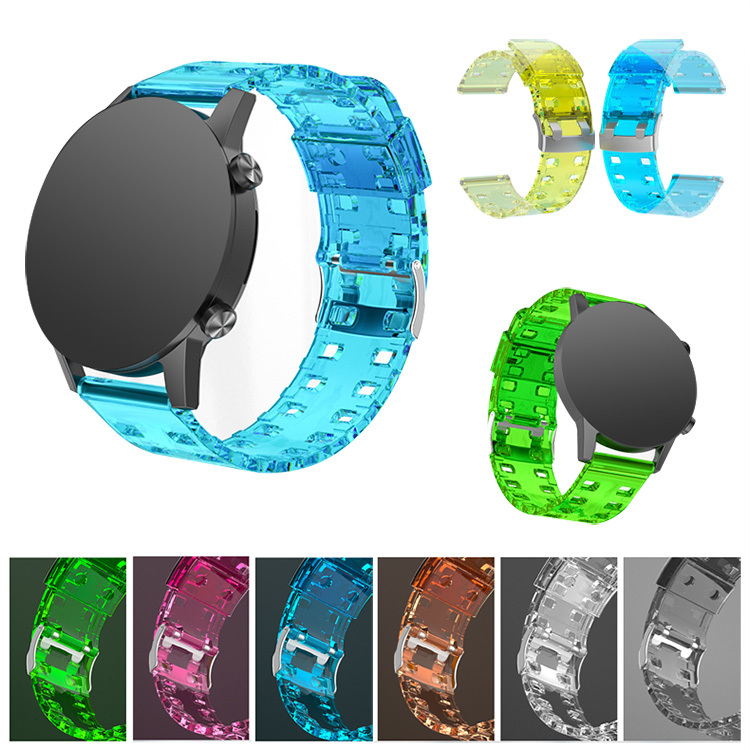 Amazfit GTS 1/2/2e/3 �x���g �N���A �o���h ���� ������ �V���R�� 6�F Quick Release �o���h 20mm Sports �������X�g�o���h ��������