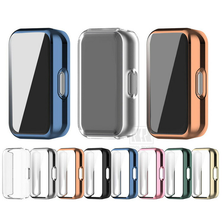 HUAWEI Band 11�Ή� / Band 11 Pro �ϏՌ� �P�[�X �J�o�[ ���b�L �N���A TPU �ϏՌ� �t���ی�t�B������̌^ �t�@�[�E�F�C �o���h11 �v�� �S�ʕی�