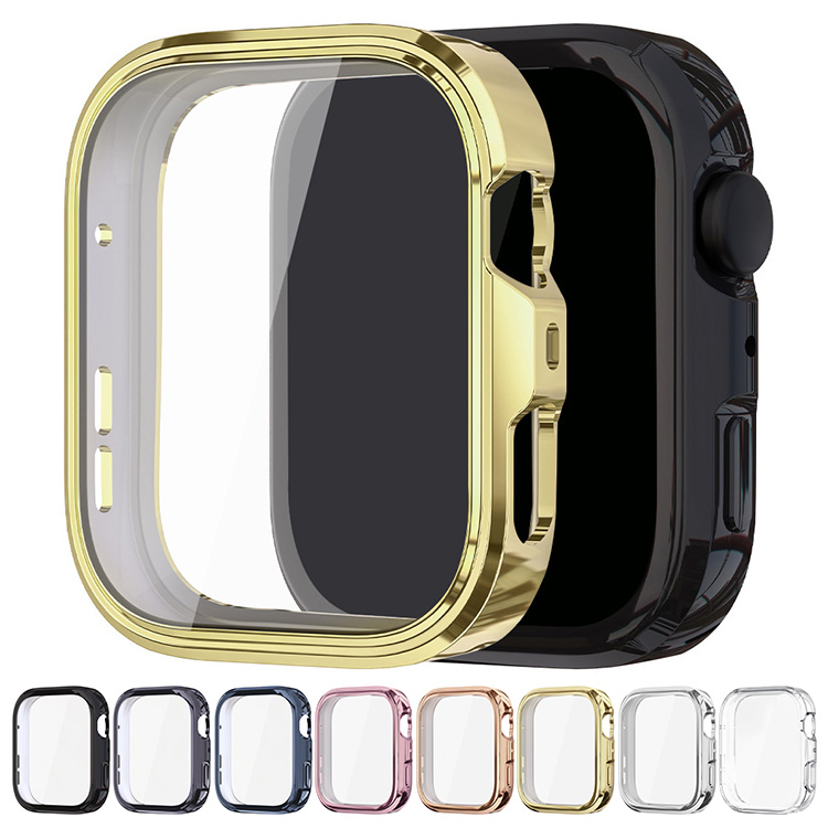 HUAWEI WATCH FIT 4 �P�[�X FIT4 Pro �J�o�[ ���b�L / �N���A �t���ی� �t�B������� �ی�P�[�X/�J�o�[ �t�@�[�E�F�C�E�H�b�` �t�B�b�g4/4 �v�� TPU