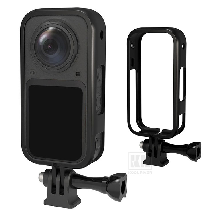 Insta360 X6 �P�[�X �J�o�[ �o���p�[ ���������� �v���X�`�b�N �V���v�� �ϏՌ� �C���X�^360 360�x�A�N�V�����J���� ������� �ی�P�[�X �ی�J�o�[