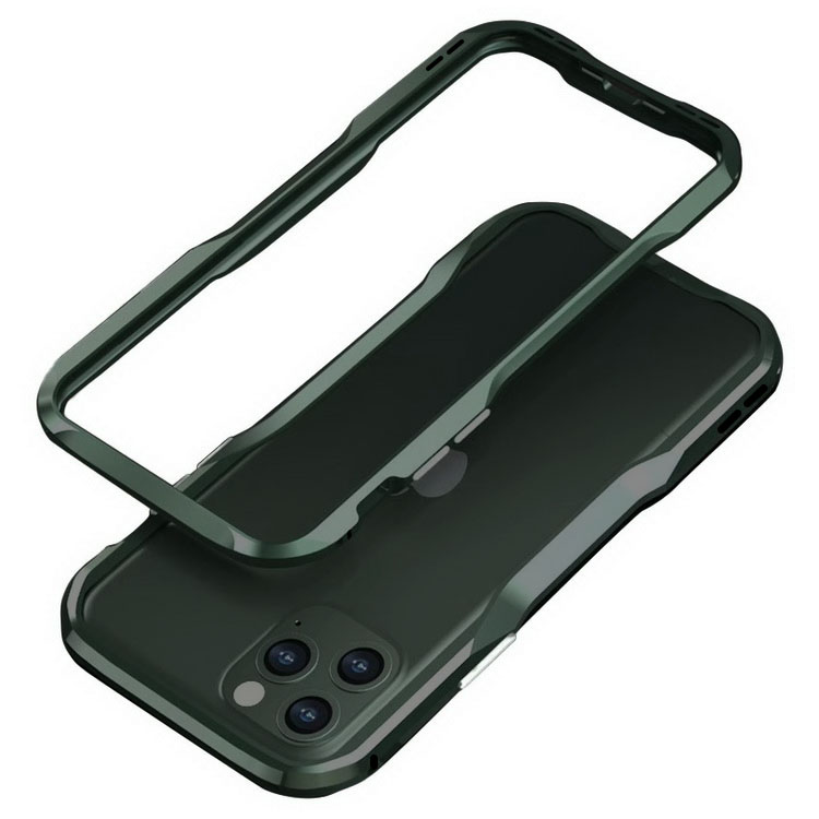 【強化ガラス付き】iPhone11/11 Pro/11 Pro Max ケース/カバー アルミ バンパー かっこいい アルミサイドバンパー