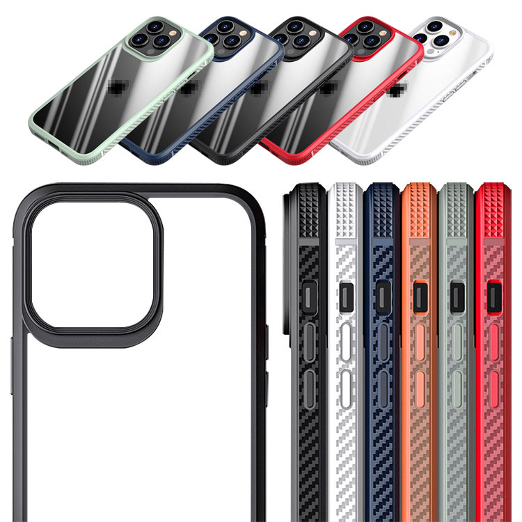 iPhone13 / 13 mini / 13 Pro / 13 Pro Max �ϏՌ��N���A �P�[�X/�J�o�[ TPU&amp;�v���X�`�b�N�����P�[�X/�J�o�[ �A�C�t�H��13 / 13�~�j /13�v�� /