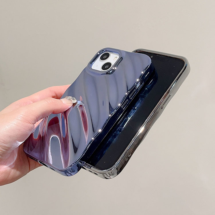 iPhone15 ケース 耐衝撃 カバー メッキ TPU ソフトケース シンプル ストラップホール付き iPhone 15 Plus/15 Pro/15 Pro Max｜keitaiichiba｜04