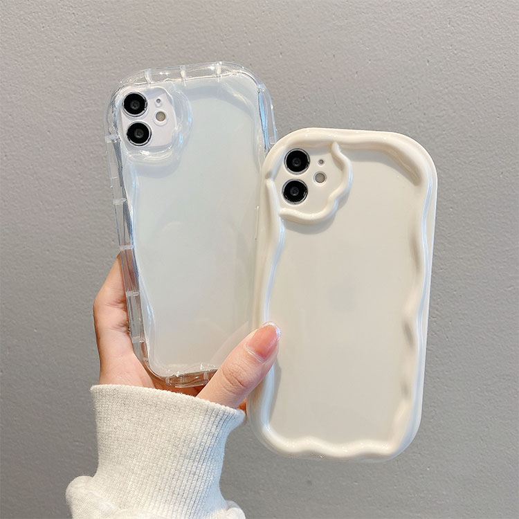 iPhone15 ケース カバー クリア 透明 シリコン ソフトケース カメラ保護 かわいい エレガント ストラップホール付き Apple iPhone 15 Plus/15 Pro/15 Pro｜keitaiichiba｜04