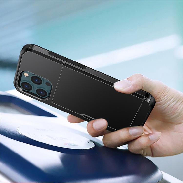 iPhone15 耐衝撃 ケース カバー TPU+プラスチック カード収納付き シンプル iPhone 15 Plus/15 Pro/15 Pro Max｜keitaiichiba｜07