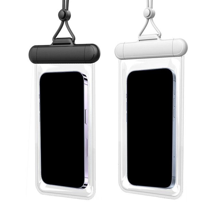 iPhone15 シリーズ 防水ケース/カバー 防水ケース TPU 透明薄型 ストラップ付き おすすめ おしゃれ iPhone 15 Plus/15 Pro/15 Pro Max｜keitaiichiba