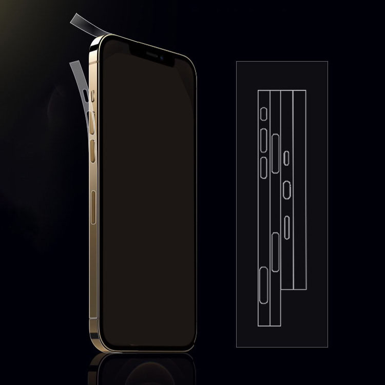 iPhone16 保護フィルム 2枚セット 側面保護フィルム 光沢/マット