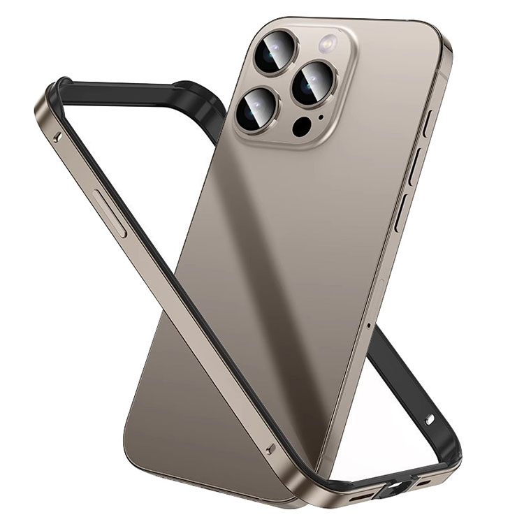 iPhone16 ケース アルミ バンパー かっこいい アルミサイド