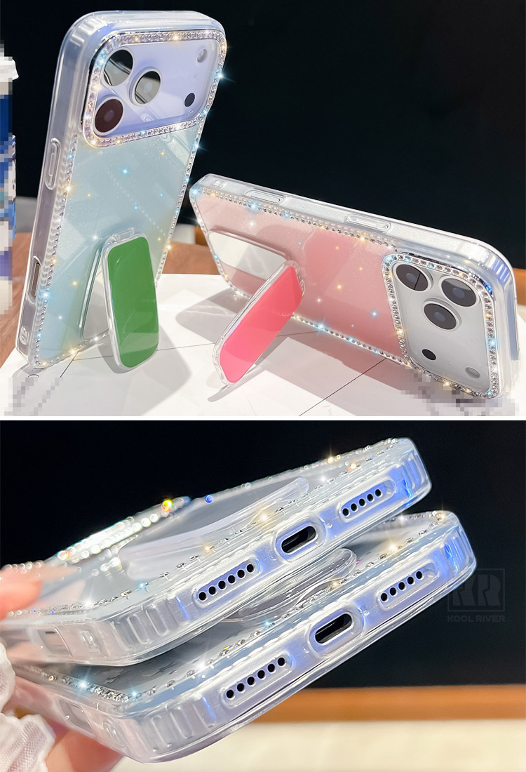 CASETiFY ラインストーンデザイン iPhone17promaxケース iPhone17 ケース 17 Air/17 Pro/17 Pro Max ラインストーンケース TPU