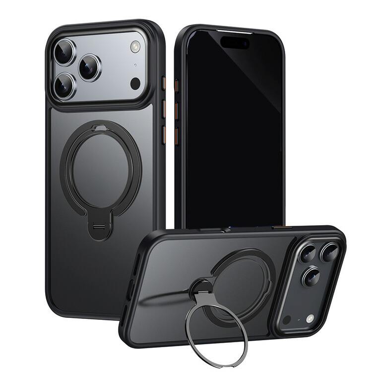iPhone17 ケース / カバー Qi充電 ワイヤレス充電 対応 マグネット式