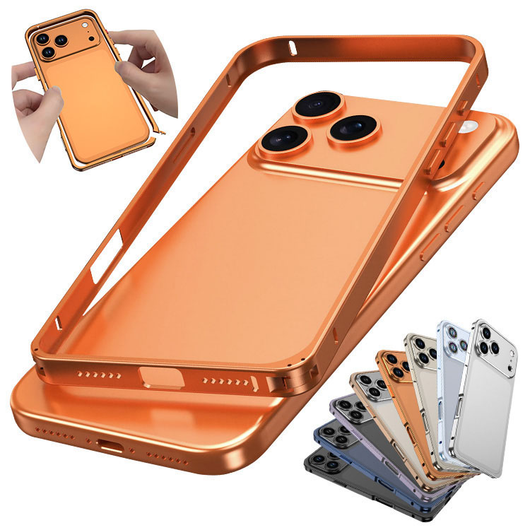 iPhone17 ケース 17 Air/17 Pro/17 Pro Max アルミ バンパー
