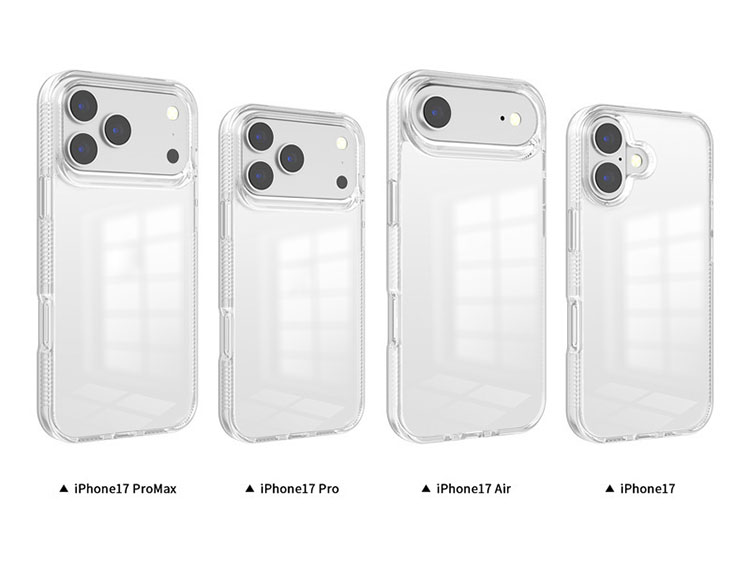 iPhone17 クリアケース カバー クリア 透明 カード収納 TPU +