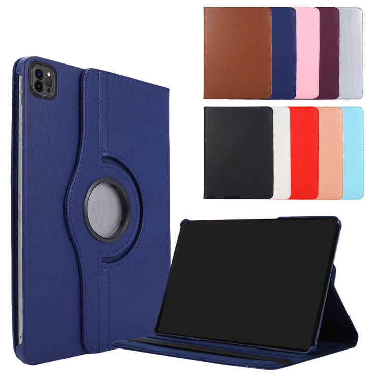 iPad Pro �P�[�X iPad Air 2026/2025/2024���f�� �ϏՌ� 13�C���` �蒠�^ �J�o�[ PU���U�[ 360°��] �X�^���h�@�\ �X�^���h�@�\ Apple �A�b�v��