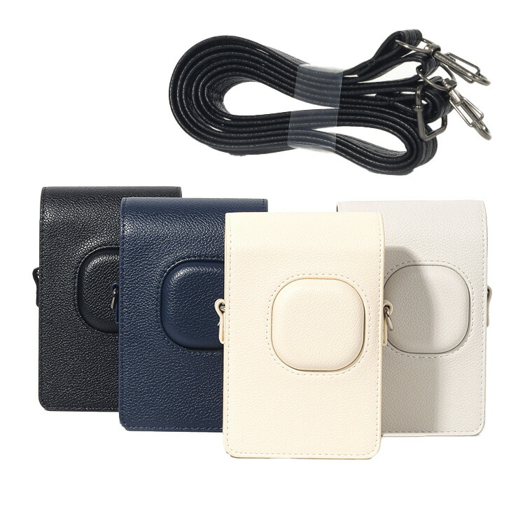 �`�F�L LiPlay+ �P�[�X PU���U�[ �V�����_�[�X�g���b�v�t�� �����Y�J�o�[�t�� ���|�� ���������� FUJIFILM instax mini LiPlay+