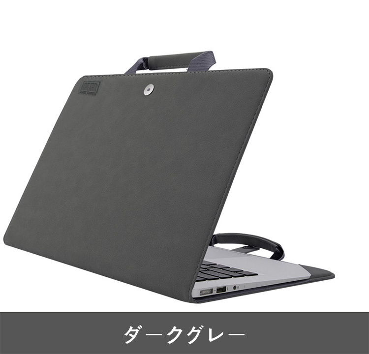 Surface Laptop 5/4/3/2/1 (13.5インチ) ケース/カバー 手帳型 かわいい レザー 手提げかばん サーフェス ラップトップ3/2/1｜keitaiichiba｜07