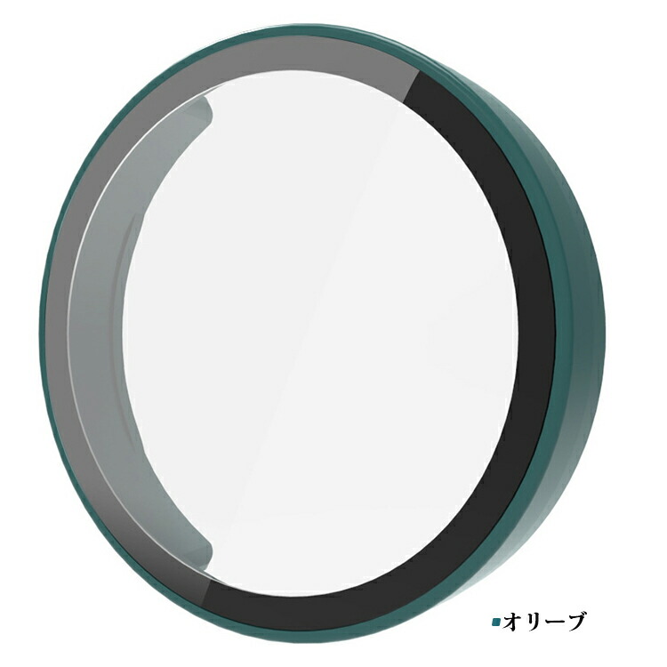 GARMIN Lily 2 ケース カバー 強化ガラス（ガラスフィルム）付き 全面保護 液晶保護ケース 単色/クリア フィルム一体 ハードケース ガーミン リリー2｜keitaiichiba｜07