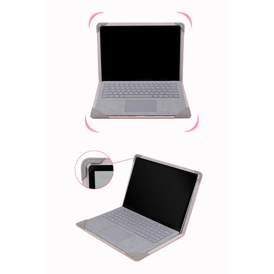 Surface Laptop Go 3/Go 2/Go (12.4インチ) ケース カバー かわいい PU レザー 軽量 フリップカバー 薄型 傷防止 ソフトカバー 手帳型 おすすめ おしゃれ｜keitaiichiba｜05