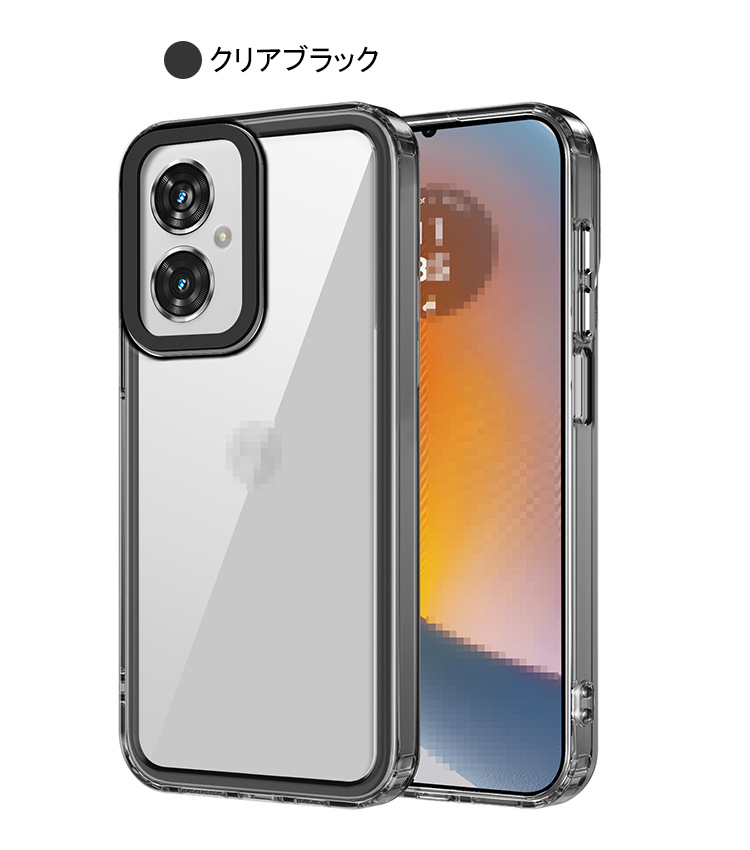 moto g64 5G ケース g64y 耐衝撃 カバー クリア 角 保護 moto g64 5G ケース g64y 耐衝撃 カバー クリア 角 保護