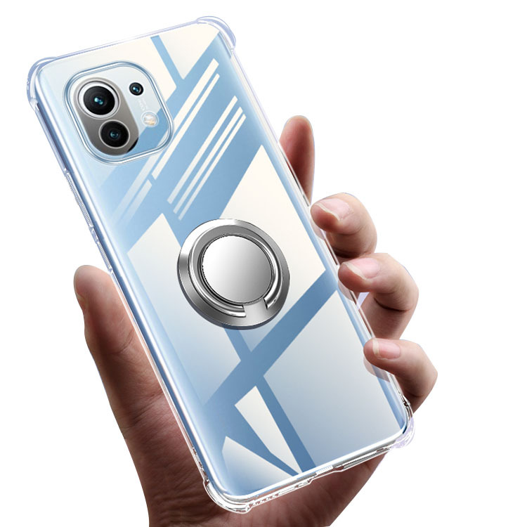 Xiaomi Mi 11 Lite 5G 付属の充電器＆リング付き ケースセット Xiaomi Mi