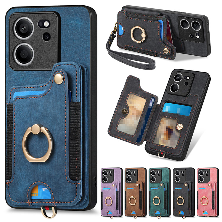 Xiaomi 13T ケース Pro カバー PUレザー 背面レザーケース