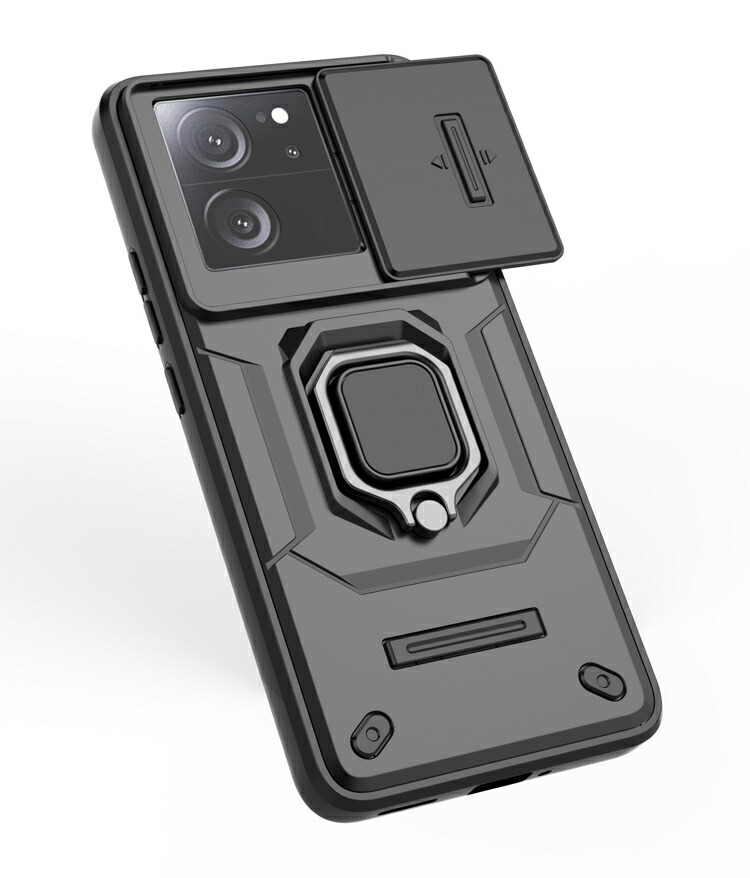 Xiaomi 13T ケース Pro 耐衝撃 カバーマグネット式車載ホルダ
