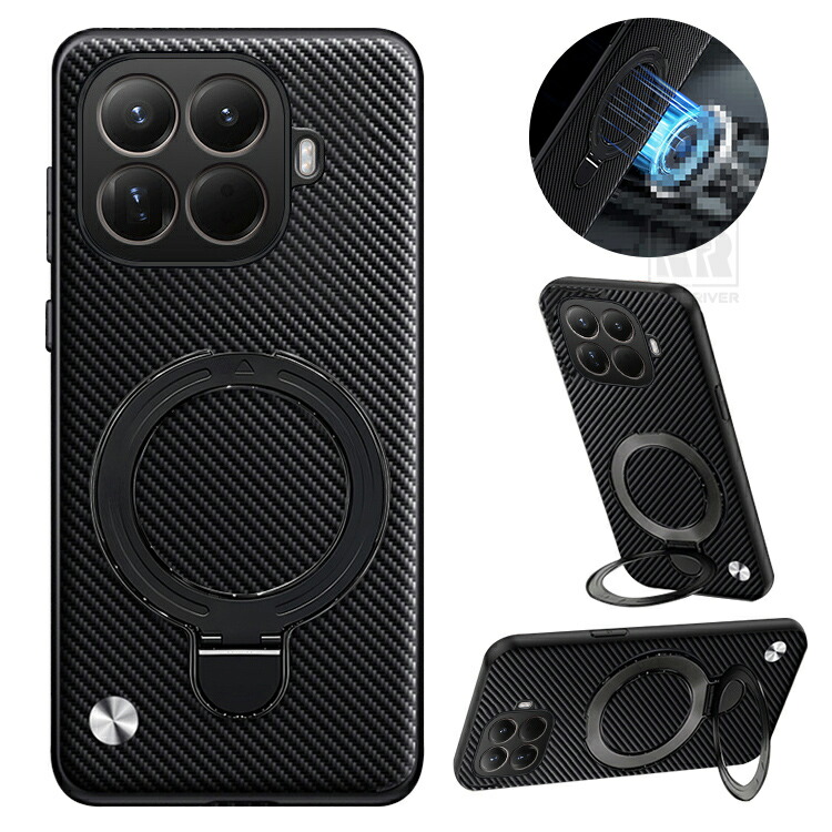 Xiaomi 17T �P�[�X 17TPro �J�o�[ �J�[�{���� TPU+PU���U�[ �w�ʃP�[�X �����^�X�}�z�����O�t�� ���� �V���I�~17T Pro �v�� �������� �V���I�~�[