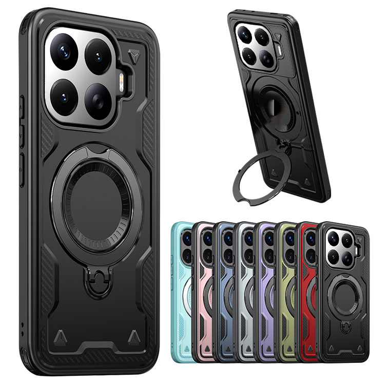Xiaomi 17T �P�[�X 17TPro �ϏՌ� �J�o�[ ��̌^�����O�t�� �X�^���h�@�\ 2�d�\�� ���� �V���I�~17T Pro �v�� �������� �V���I�~�[
