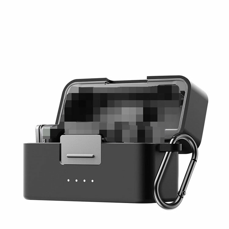 DJI Mic Mini ケース シリコン シンプル カラビナ付き 保護カバー